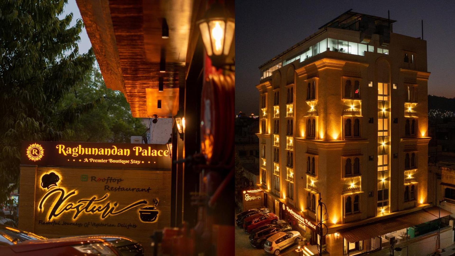 Raghunandan Palace - A Premier Boutique Stay, City Center & 500 Meters From City Railway Station Udaipur Exterior foto